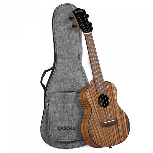 Konzert Ukulele Zebra Wood