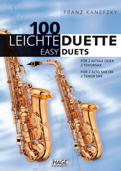 100 Leichte Duette für 2 Saxophone